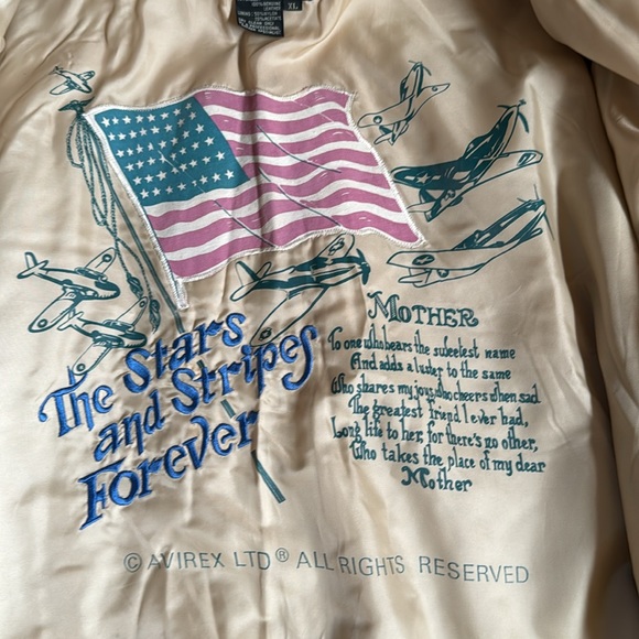 Avirex A2 vintage leather bomber jacket Mens XL . “Cleaner cleaned”.. - Picture 14 of 16